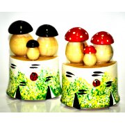 Calamita "Ceppo con funghi"