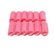 Bigodinidi gomma piuma con fibbia 12 pz 17 mm