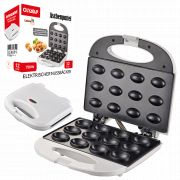 Piastra elettrica per biscotti "Noci" per 12 pezzi 22x20x7cm