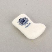 Portachiavi-guanto souvenir "Gzhel"