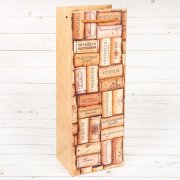 Sacchetto regalo per bottiglia 12x36x10cm