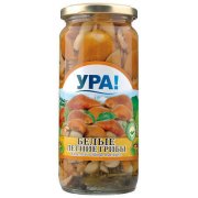 Funghi bianchi "URA" con aglio in salamoia (500ml)