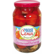 Pomodori con aglio "La mia famiglia" (880g)