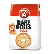 Crostini rotondi "7 Days - Bake rolls"" con aroma di pizza (80 g)