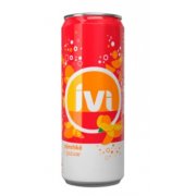 Bibita frizzante "ivi" alla pesca (330ml)