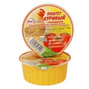 Patè "Tre cacciatori" di pollo con pomodori  (130g)
