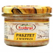 Patè "Szubryt" di pollame con carne di maiale (180g)