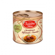 Fagioli con salsicce affumicate "Scandia" (400g)