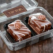 Torta "Tip Top Amandina" con crema delicata e gelatina 2 pezzi (400gr)