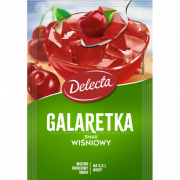 Gelatina "Delecta" gusto amarena (70g)