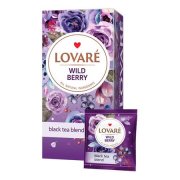 Tè "Lovare-Barry Jam" Miscela di frutta e bacche e tè ai fiori con aroma di frutti di bosco 24x2g)