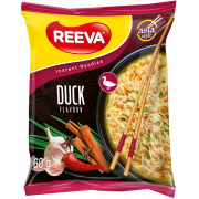 Noodles "Reeva" istantanei al gusto di anatra (60g)