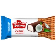 Formaggino "Ferma" glassato con scaglie di cocco 23% (36g)