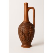 Vino rosso semidolce "Suliko Parnavaz" in argilla Alc.11,5% (0.75l)