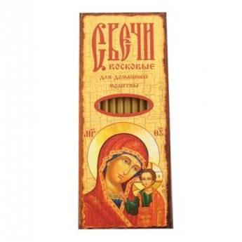 Candele da chiesa altezza 18,5 cm Candele da chiesa altezza 18,5 cm