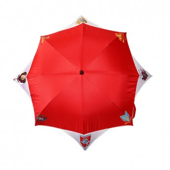 Ombrello _Stemma Russia_ con lampadina da tasca (bianco-rosso)