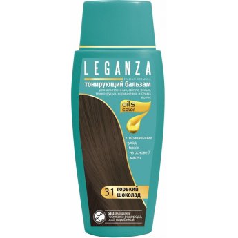 Balsamo colorante nr.31 Cioccolato fondente "Leganza" 150 ml Balsamo colorante nr.31 Cioccolato fondente "Leganza" 150 ml
