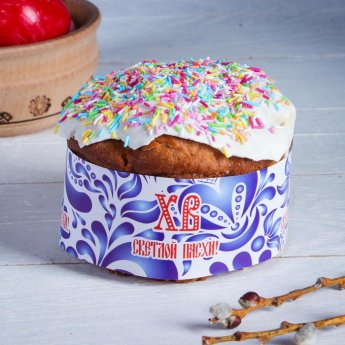 Fascia decorativa per dolce pasquale 240x50mm