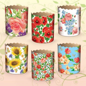 Forma per cottura al forno colorata (150-200 g)