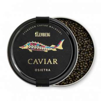 Caviale "Lemberg" selezionato di storione (100g) Caviale "Lemberg" selezionato di storione (100g)