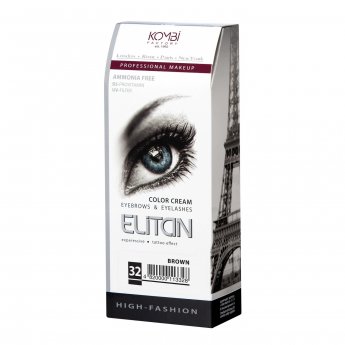 Tinta in crema per sopracciglia e ciglia "Elitan" tono 32- marrone 50 ml