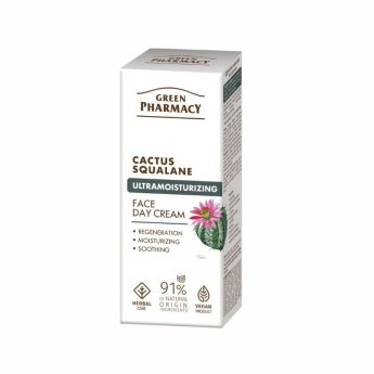 Crema viso giorno Cactus + Squalano "GREEN PHARMACY" 50 ml.