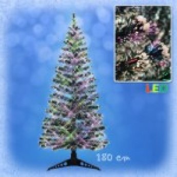 Alberello di Natale, con LED su ogni rametto, si illumina cambiando colore Alberello di Natale, con LED su ogni rametto, si illumina cambiando colore