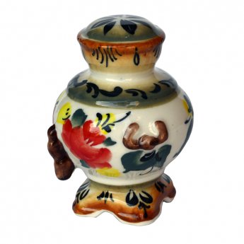 Souvenir "Samovar" gzhel colorato Souvenir "Samovar" gzhel colorato