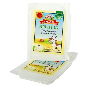 Formaggio di capra "Ulan" 47% di grassi. 150 g Formaggio di capra "Ulan" 47% di grassi. 150 g