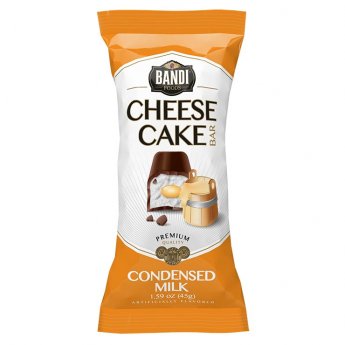 Formaggino di ricotta glassato "Bandi" con latte condensato (45g) Formaggino di ricotta glassato "Bandi" con latte condensato (45g)