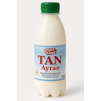 Bevanda di latte fermentato "Airan - Tan" (500ml) Bevanda di latte fermentato "Airan - Tan" (500ml)