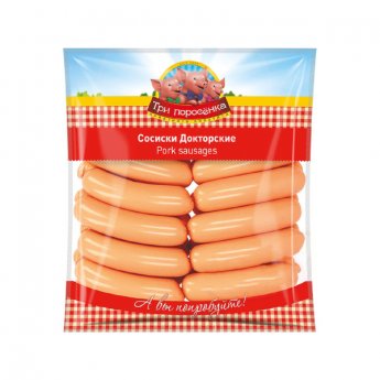 Wurstel "Tre porcellini" "Doktorskie" (1600gr)