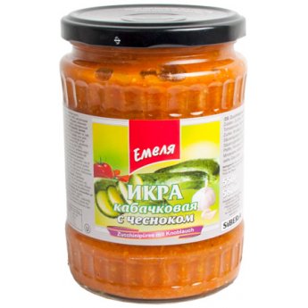Passata di zucchine "Emelia" con aglio (550g)