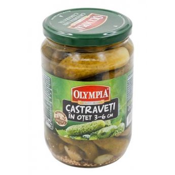 Cetrioli sottaceto "Olympia" 3-6cm (680g) Cetrioli sottaceto "Olympia" 3-6cm (680g)