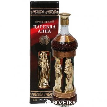 Brandy "Tsarevna Anna" 8 anni 40% 0,5L Brandy "Tsarevna Anna" 8 anni 40% 0,5L