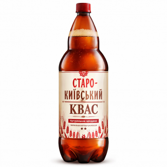 Bibita frizzante a base di pane Kvas "Starokievsky" (2L) Bibita frizzante a base di pane Kvas "Starokievsky" (2L)