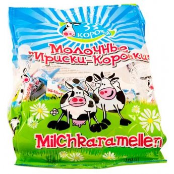 Caramelle mou "33 mucche" al latte (400g)