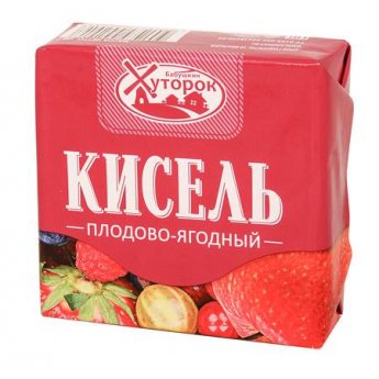 Kissel "Babushkin Khutorok" al gusto di frutta e bacche 180g