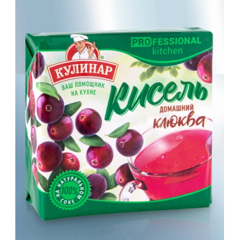 Kissel "Kulinar" gusto mirtillo rosso (220  g)