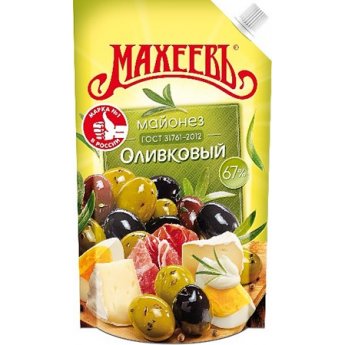 Maionese "Maheev" con olio d'oliva 67% (380g) Maionese "Maheev" con olio d'oliva 67% (380g)
