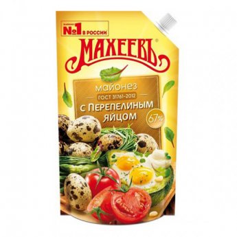 Maionese "Maheev" con uova di quaglia (380g)