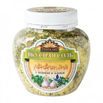 Sale gustoso "Costa del" con aglio ed erbe aromatiche 400g