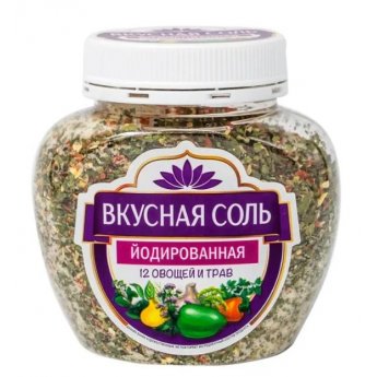 Sale gustoso "Costa del" 12 verdure ed erbe aromatiche 400g