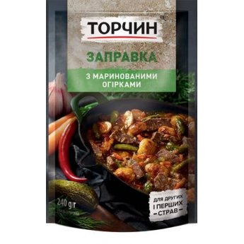 Condimento per zuppa Rossolnik con cetrioli marinati (240ml) Condimento per zuppa Rossolnik con cetrioli marinati (240ml)