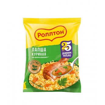 Noodles "Rollton" al gusto di pollo (85g)