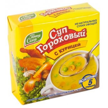 Zuppa di piselli "Zia Sonya" (180g)