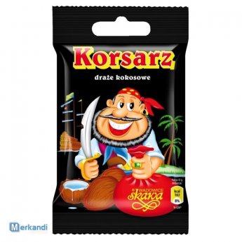 Confetto "Korsarz" in glassa al cacao (70g) Confetto "Korsarz" in glassa al cacao (70g)