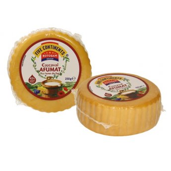 Formaggio vaccino "Five Continent" affumicato "42% (250g) Formaggio vaccino "Five Continent" affumicato "42% (250g)