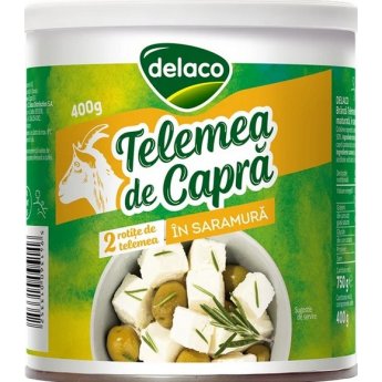 Formaggio di capra Delaco in salamoia 50% grassi (400 g)