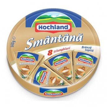 Formaggio fuso con panna acida "Hochland" (140g)